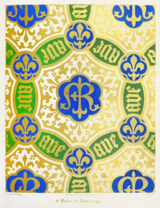 Patterns for Diapering 1 by Augustus Pugin