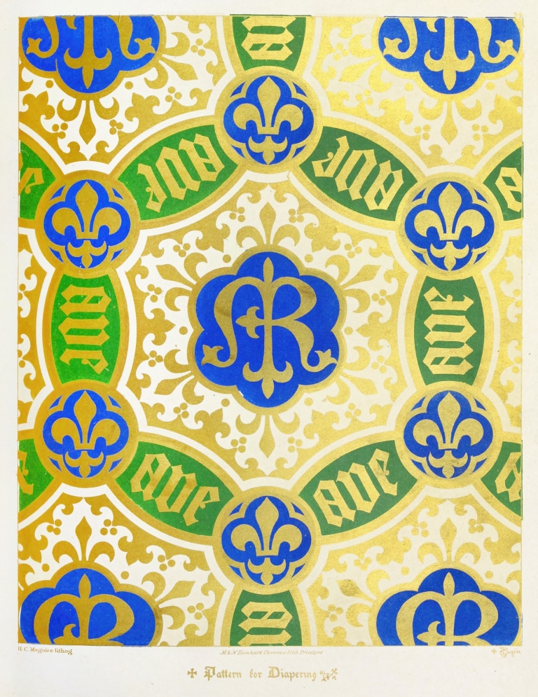 Patterns for Diapering 1 by Augustus Pugin