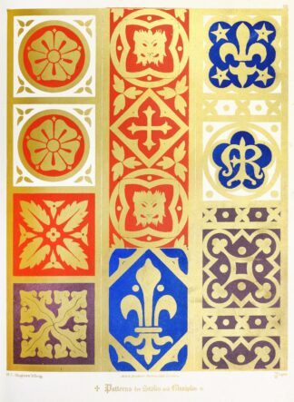 Patterns for Stoles and Maniples 4 by Augustus Pugin