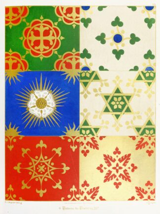 Patterns of Powdering 3 by Augustus Pugin