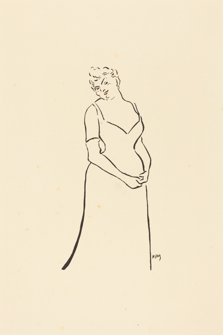 Paula Brebion by Henri-Gabriel Ibels