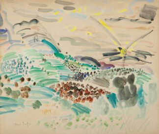 Paysage du midi au soleil by Raoul Dufy