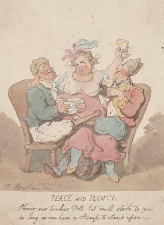 Peace and plenty by Thomas Rowlandson