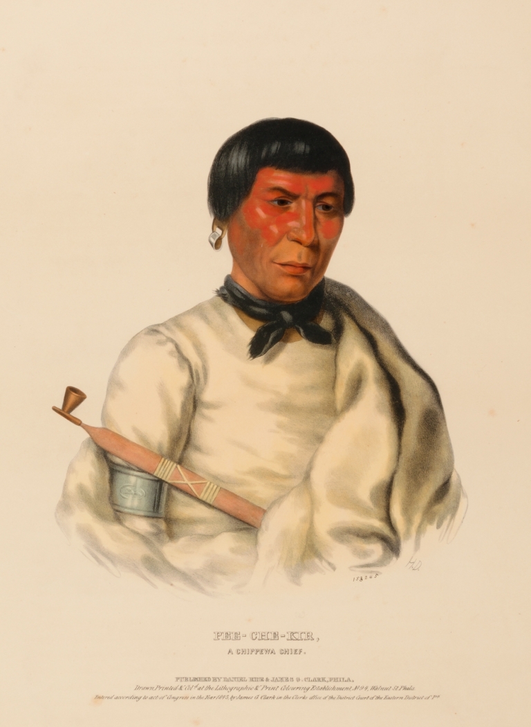 Pee-Che-Kir, A Chippewa Chief by Charles Bird King