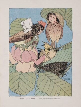 ‘Peep! Peep! Peep!’ cried the baby goldfinches by Maginel Wright Enright