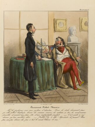 Pensionnat Robert Macaire by Honoré Daumier