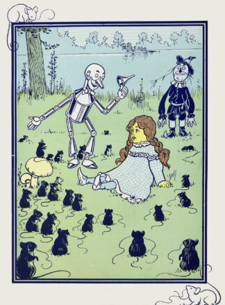 Permit me to introduce to you her Majesty, The Queen by William Wallace Denslow
