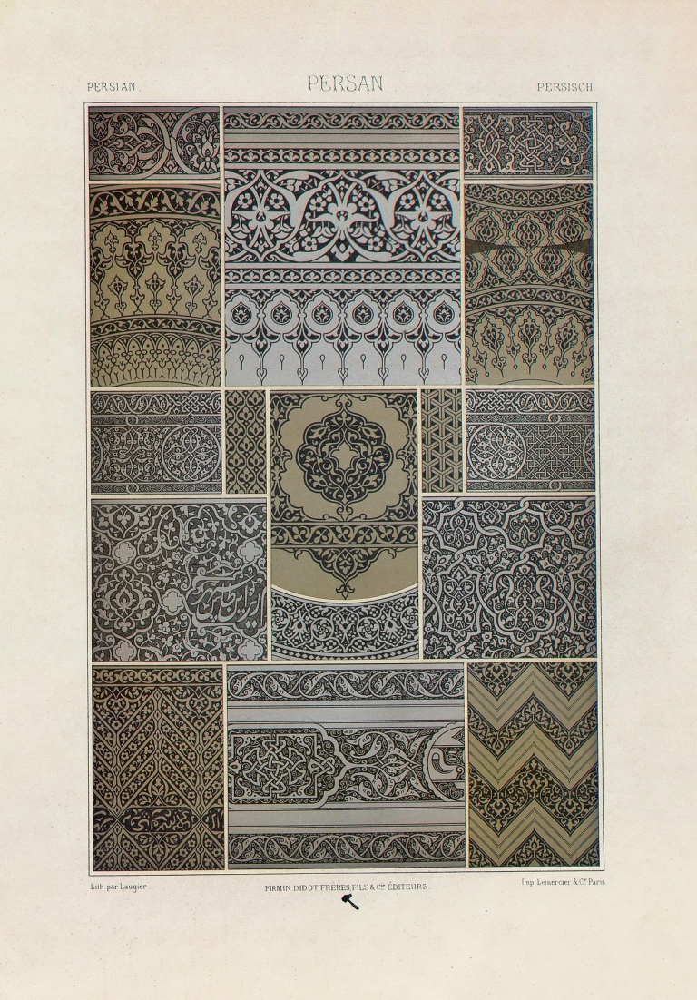 Persan 2 by Auguste Racinet