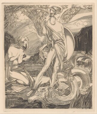 Perseus en Andromeda by Johannes Josephus Aarts
