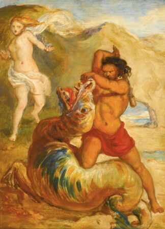 Perseus saving Andromeda by Sir John Everett Millais