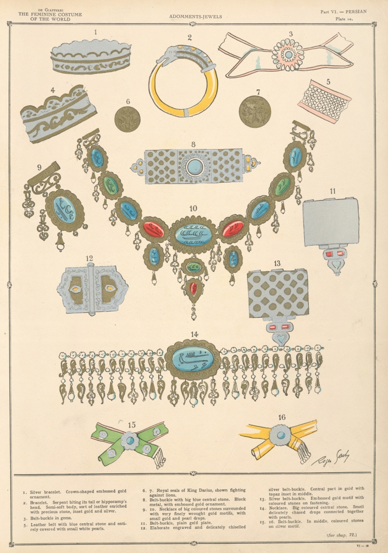Persian – Adomments – Jewels by Paul Louis de Giafferri