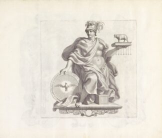 Personificatie van de Goddelijke Wijsheid by Robert van Audenaerde