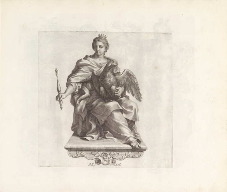 Personificatie van de Koninklijke Souvereiniteit by Robert van Audenaerde