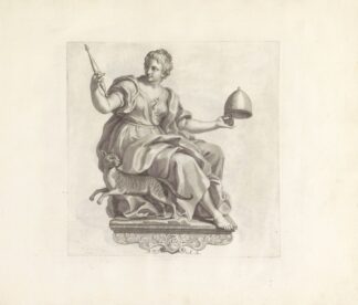 Personificatie van de Vrijheid by Robert van Audenaerde