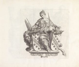 Personificatie van Venetië by Robert van Audenaerde