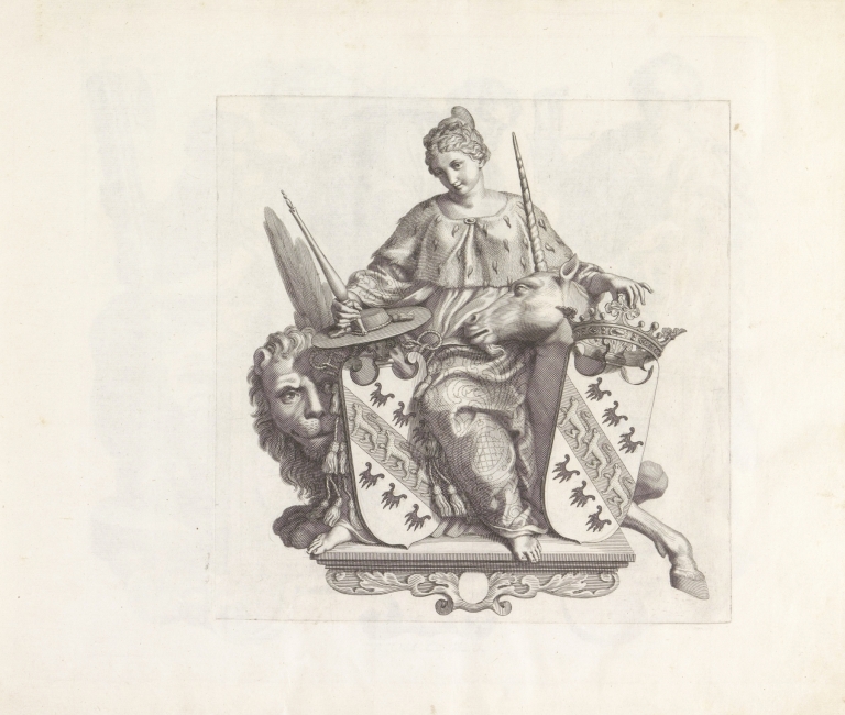 Personificatie van Venetië by Robert van Audenaerde