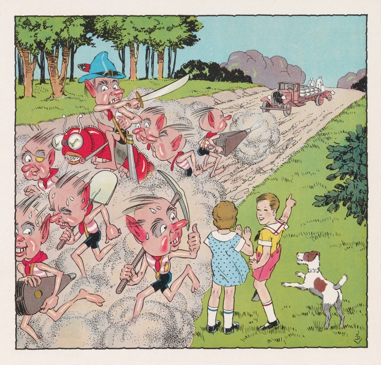 Peter and Peggy Visit the Dust Imps Pl.12 by Dow Chemical Company
