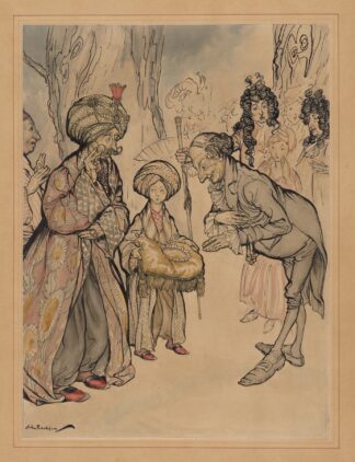 Peter Pan. ‘My Lord Duke …’ by Arthur Rackham