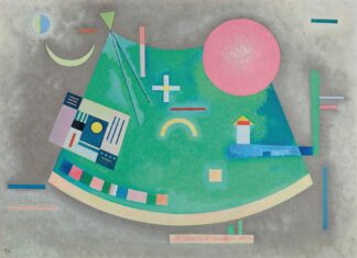 Pfeil zum Kreis by Wassily Kandinsky