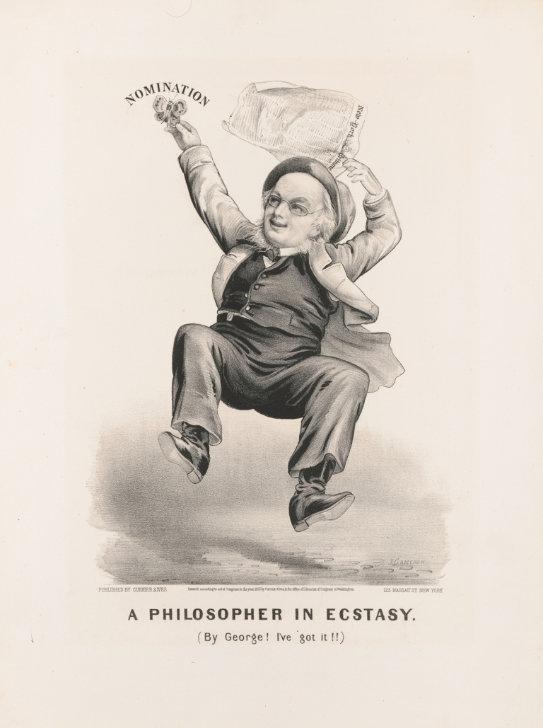 Philosopher in ecstasy. by Currier & Ives.