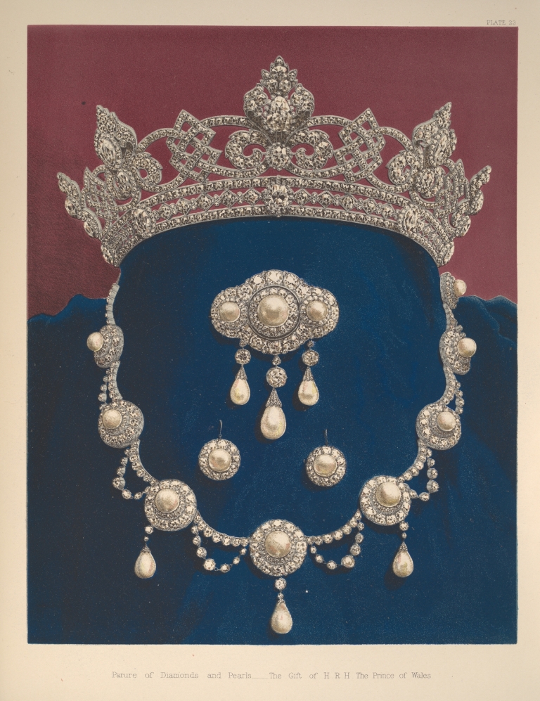 Pictue of Diamonds and Pearl by Robert Charles Dudley