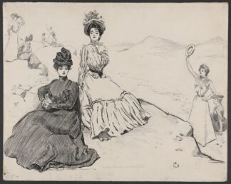 Picturesque America, anywhere in the mountains by Charles Dana Gibson