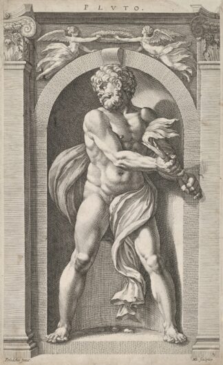 Pluto by Hendrick Goltzius