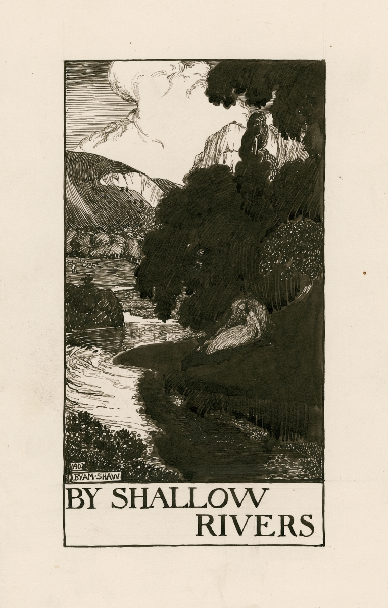 Poems; By Shallow Rivers by Byam Shaw