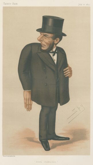 Politicians – ‘Irish obstruction’. Mr. Joseph Gillis Biggar. July 21, 1877 by Leslie Matthew Ward