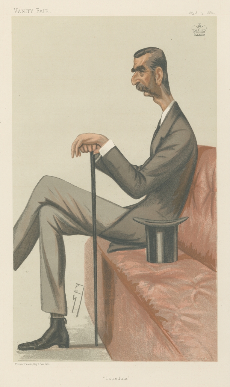 Politicians – ‘Isandula’. General Lord Chalmsford. September 3, 1881 by Leslie Matthew Ward
