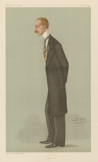 Politicians – ‘Lulu’. Lewis Vernon Harcourt. September 26, 1895 by Leslie Matthew Ward
