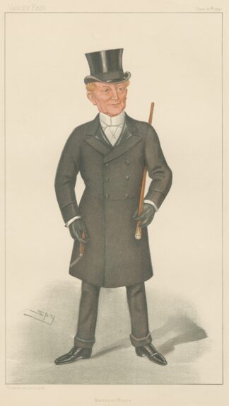 Politicians – ‘Mansion House’. The Rt. Hon. George Faudel Phillips’. 10 June 1897 by Leslie Matthew Ward