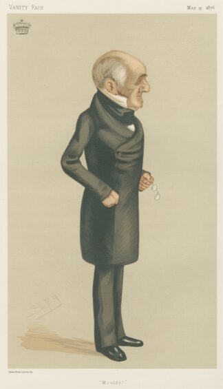 Politicians – ‘Mouldy’ The Earl of Powis. 27 May 1876 by Leslie Matthew Ward