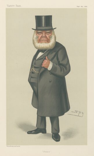 Politicians – ‘Peace’. Mr. Henry Richard. 4 September 1880 by Leslie Matthew Ward