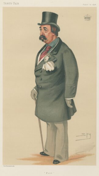 Politicians – ‘Port’. The Earl of Portarlington. 24 August 1878 by Leslie Matthew Ward
