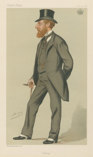 Politicians – ‘Sheep’. The Earl of Seafield. 29 September 1883 by Leslie Matthew Ward