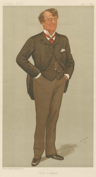 Politicians – ‘South Longford’. Mr. Edward Blake. January 11, 1894 by Leslie Matthew Ward