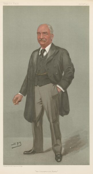 Politicians ‘the Conservative Party’. Mr. Richard William Evelyn Middleton. 18 April 1901 by Leslie Matthew Ward