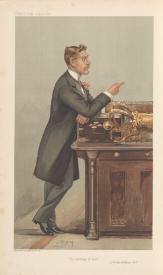 Politicians – ‘The Heritage of Wol’. The Rt. Hon. H.O. Armold-Forester. April 24 1905 by Leslie Matthew Ward