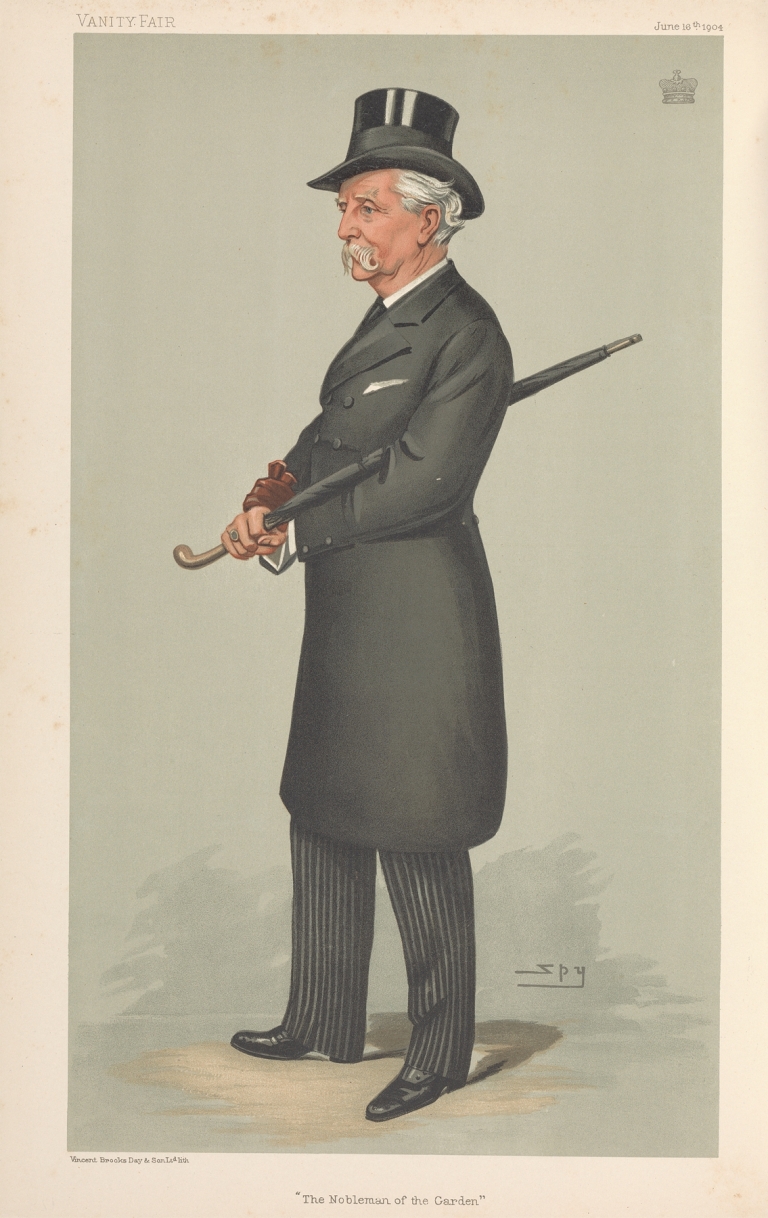 Politicians – ‘The Nobleman in the Garden’. Lord Redesdale. 16 June 1904 by Leslie Matthew Ward