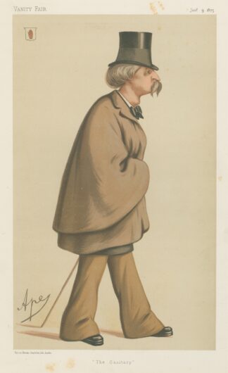Politicians – ‘The Sanitary’. Sir William Augustus Fraser. January 9, 1875 by Carlo Pellegrini