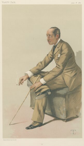 Politicians – Vanity Fair – ‘B’. The Marquis of Blandford. June 18, 1881 by Théobald Chartran