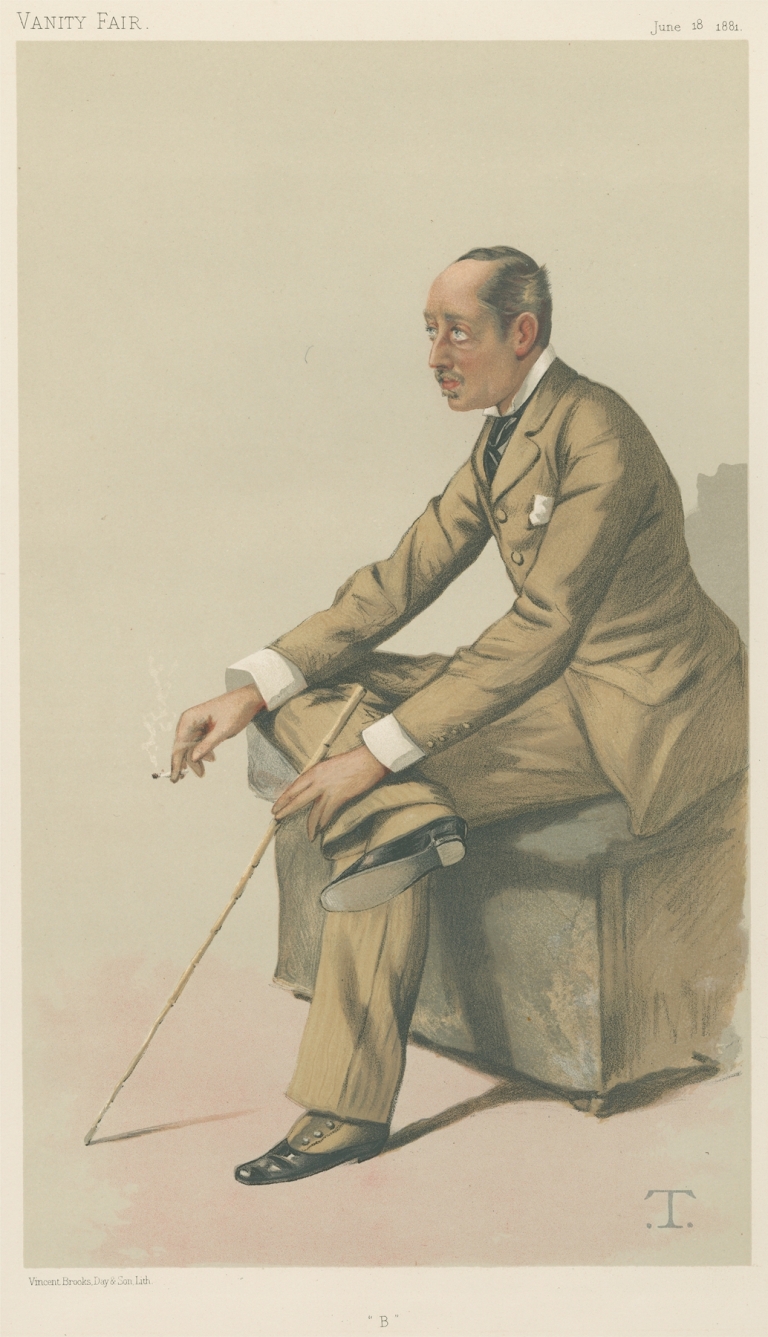 Politicians – Vanity Fair – ‘B’. The Marquis of Blandford. June 18, 1881 by Théobald Chartran