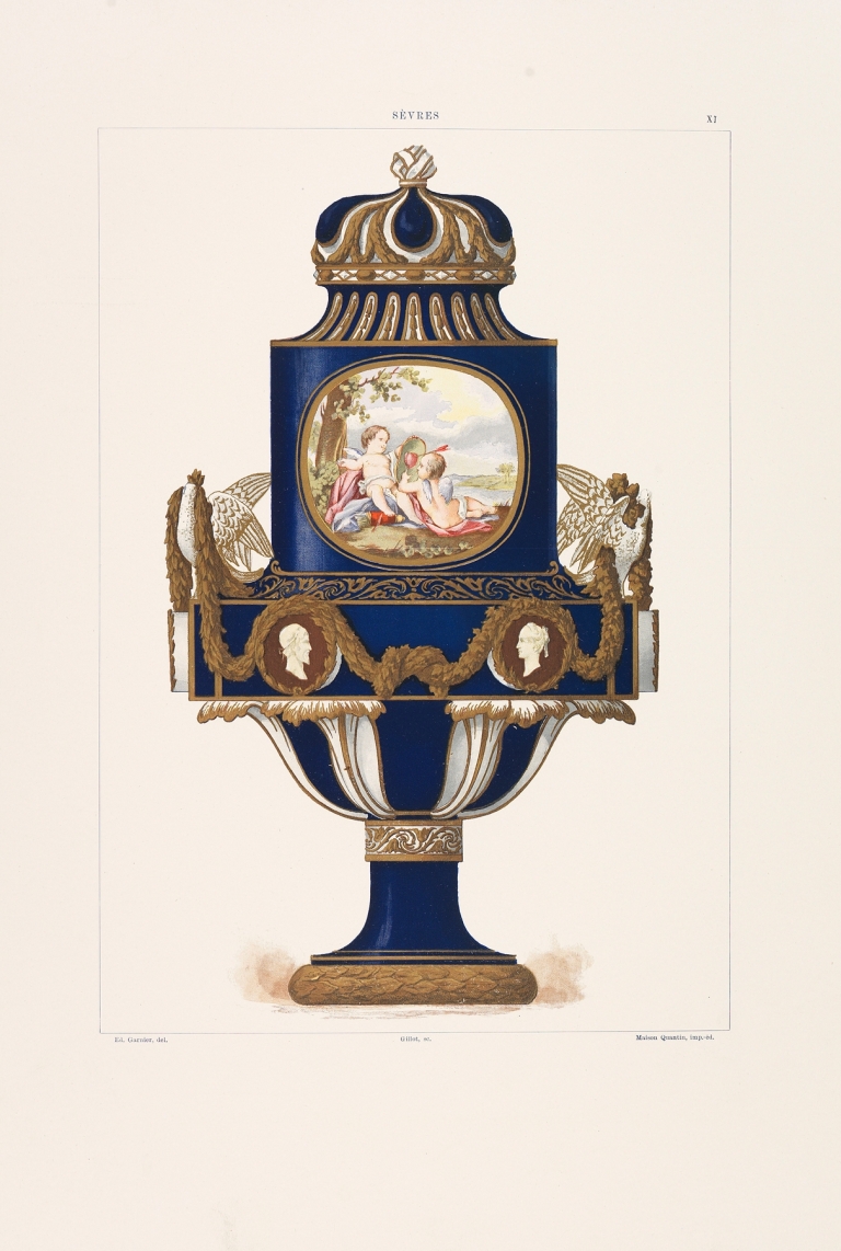 Porcelaine tendre de Sèvres by Edouard Garnier