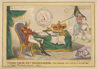 Porro unum est necessarium. His ambition will lead him to attempt that one thing–Vide Napoleon Bonaparte’s prophecy. by Thomas Howell Jones