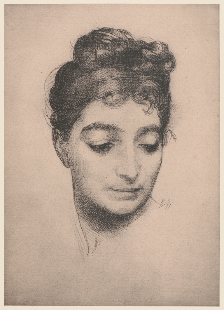 Portrait by Félix Bracquemond