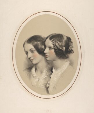 Portrait Busts of Two Women by James Archer
