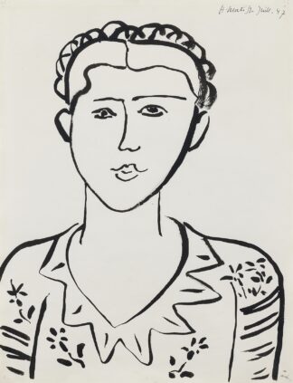 Portrait de femme by Henri Matisse