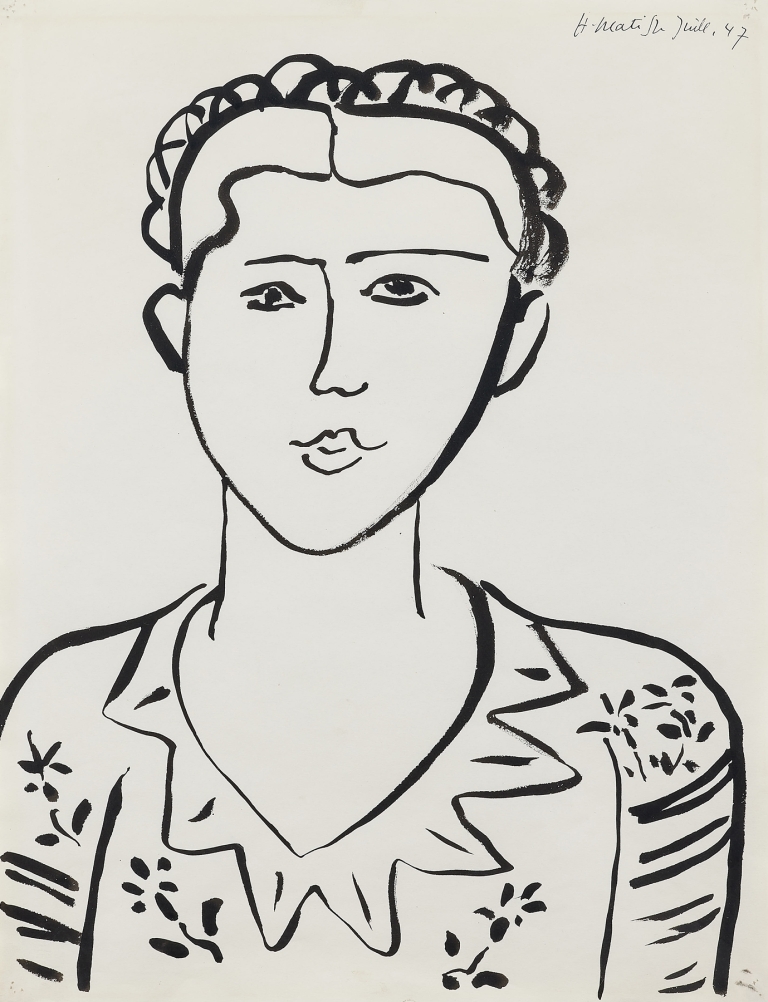Portrait de femme by Henri Matisse