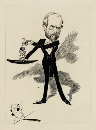 Portrait de Hippolyte Taine by Manuel Luque